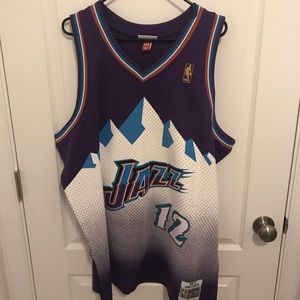 John Stockton Mitchell & Ness Jersey XXL